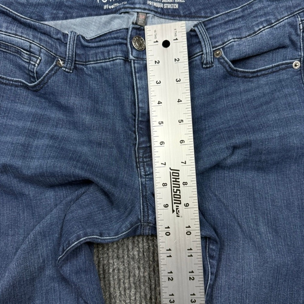 Torrid Perfect Skinny Ankle Premium Stretch Blue Jeans 16R 40060505 - Picture 5 of 15